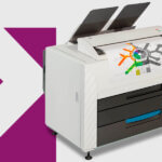 A white and black printer