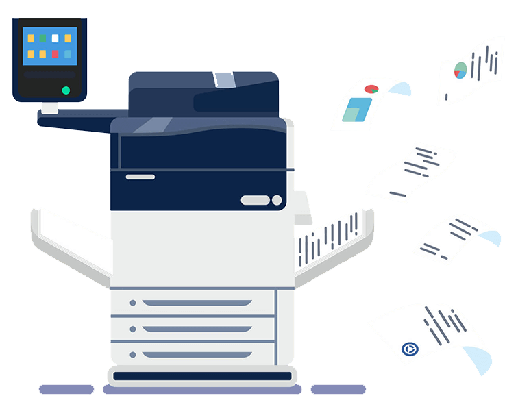 Paper Trail from Copier