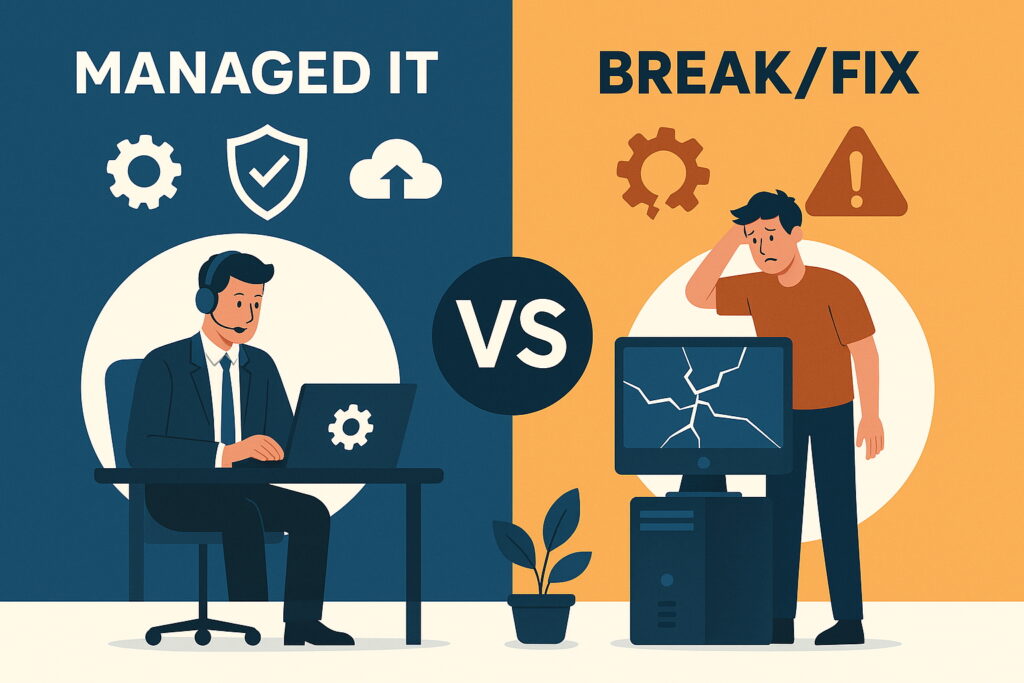 Managed IT vs. Break/fix