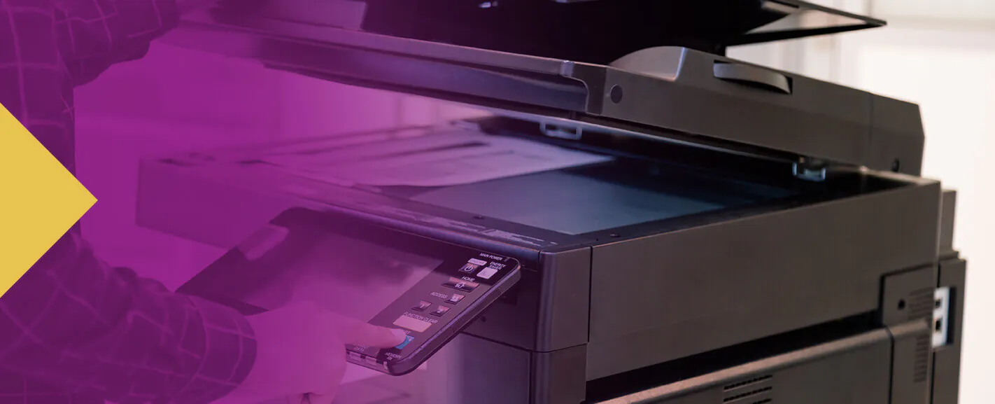 Using a Copy Machine Printer