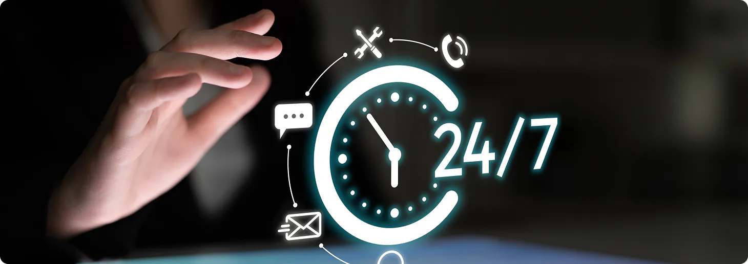 <span>Around-the-Clock </span>  Monitoring That Protects Your Business