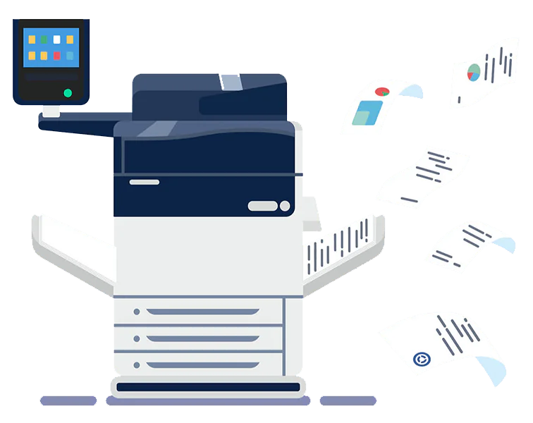 Paper Trail from Copier