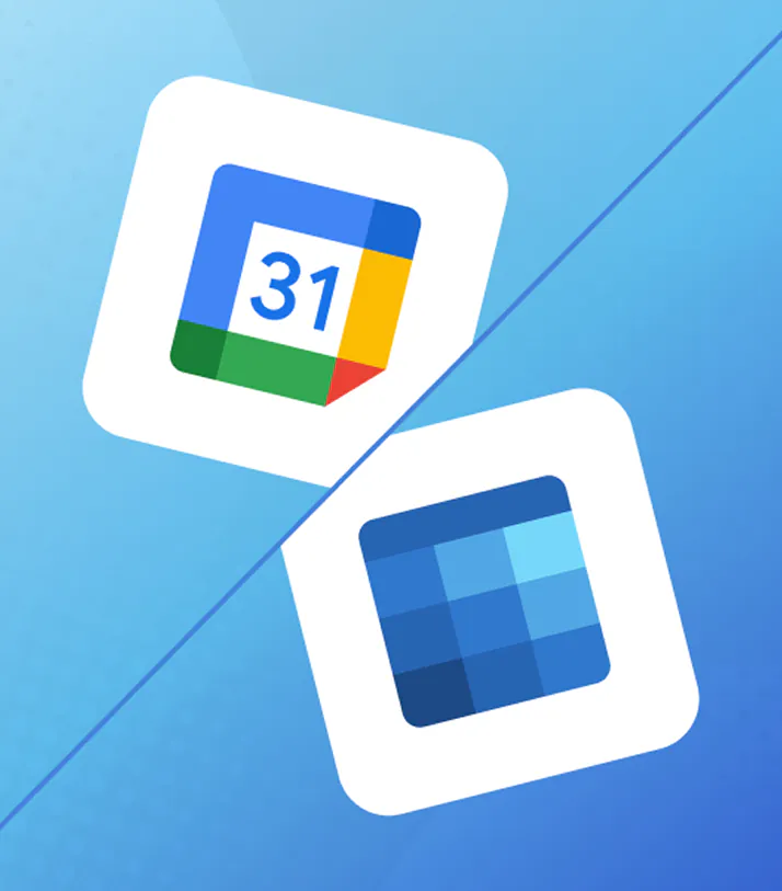 Google Calendar to Outlook Calendar