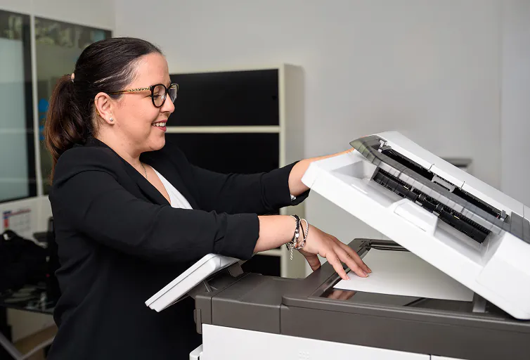 <span>Smarter Print Solutions </span> <br>That Power Productivity — and Reduce Waste