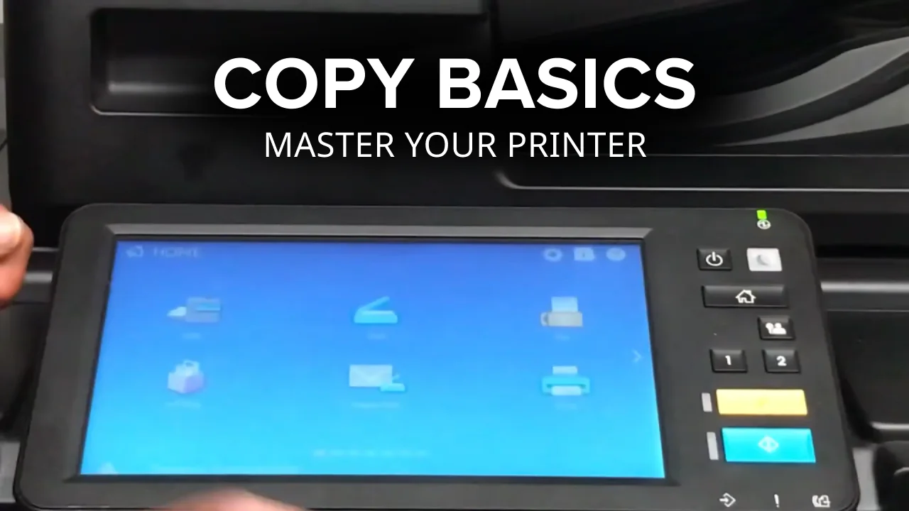 Copier Basics: Navigate Like a Pro | Control Panel Tips & Tricks | Doceo